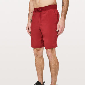 Maroon Swim Trunks / Board Shorts with Pockets